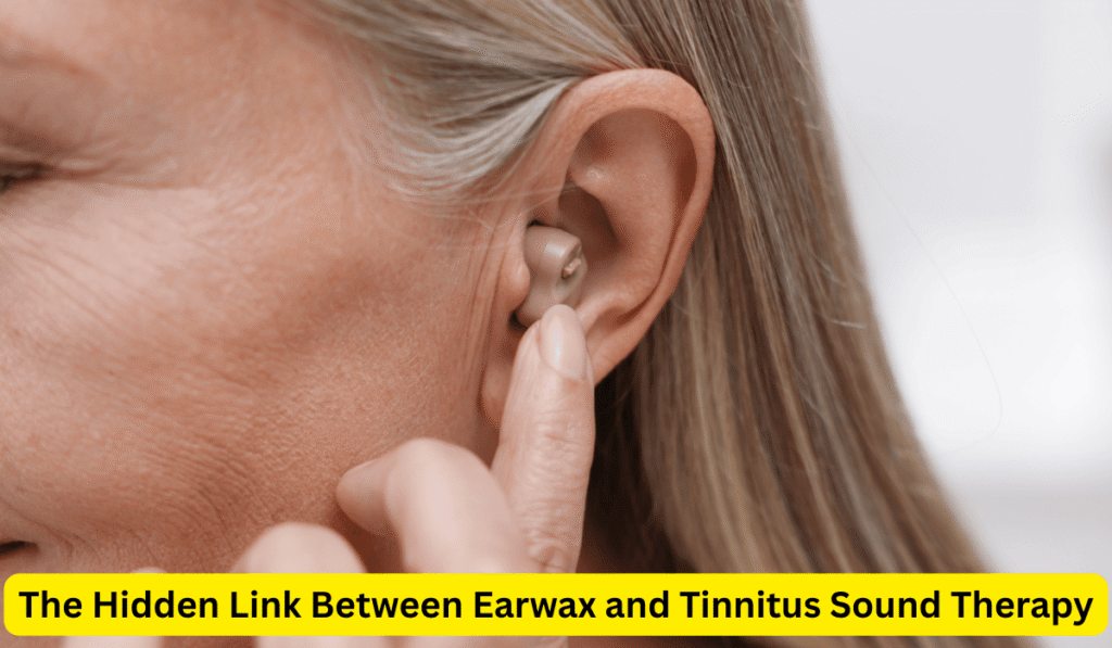 The Hidden Link Between Earwax and Tinnitus Sound Therapy